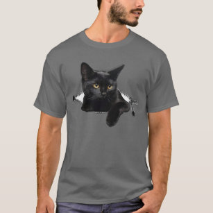 Cute Black cat T-Shirt