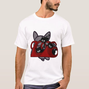 Cute Black cats 2026 Logo Design. T-Shirt
