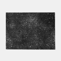 Cute Black Cheetah Leopard Skin Print Animal