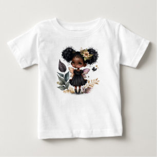 Cute Black fairy Baby T-Shirt