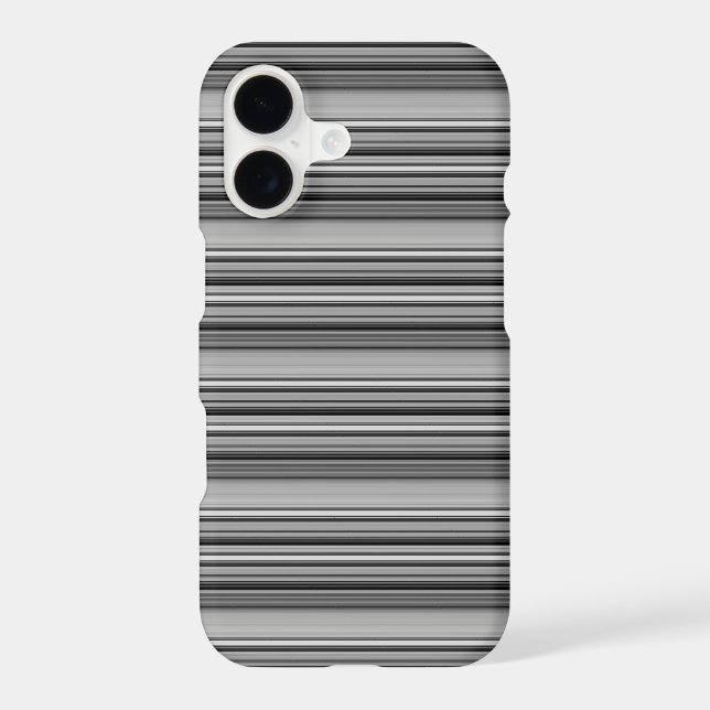 Cute black grey stripes  (Back)