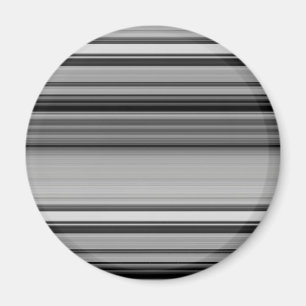 Cute black grey stripes magnet