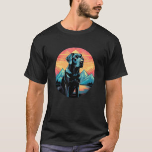 Cute Black Lab Black Labrador Retriever Puppy Dog  T-Shirt