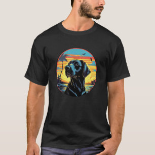 Cute Black Lab Black Labrador Retriever Puppy Dog T-Shirt