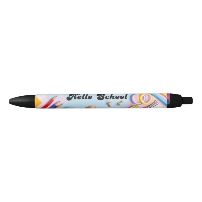 Cute black pen for kids (Front)