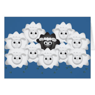 Cute Black Sheep of the Family