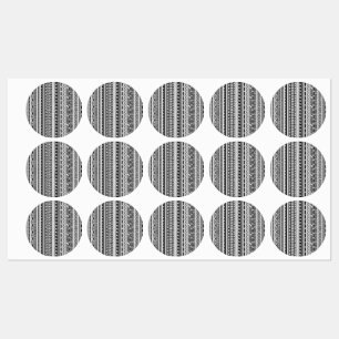 Cute black white aztec patterns design