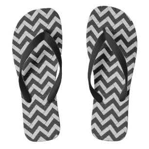Cute black white marble stripes throw blanket flip flops