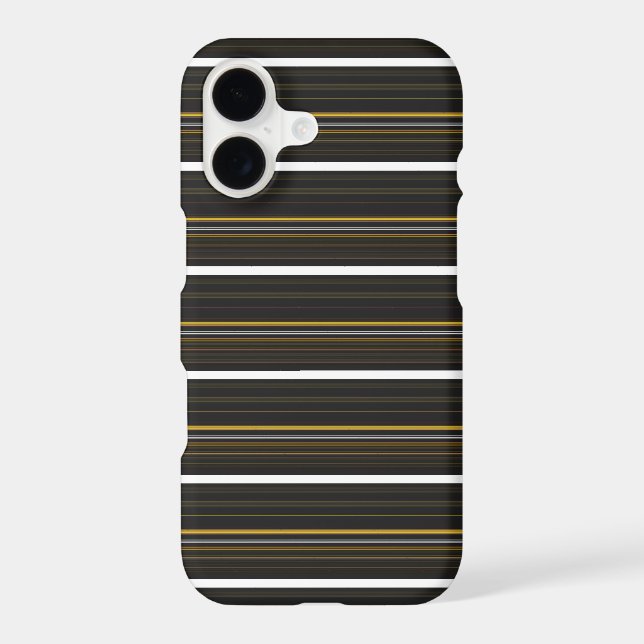Cute black yellow stripes  (Back)