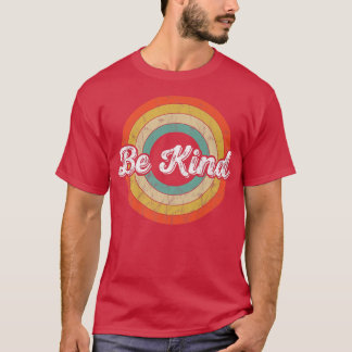 Cute Blessed Inspirational Retro Graphic Women Be  T-Shirt