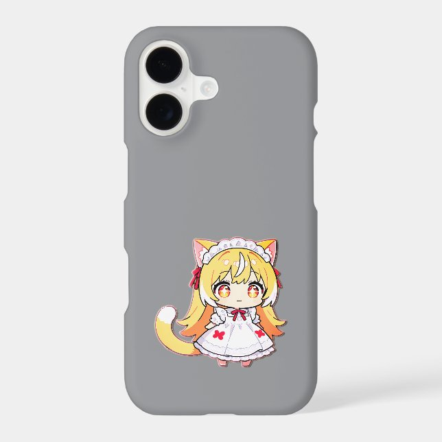 Cute Blonde Chibi Catgirl (Back)
