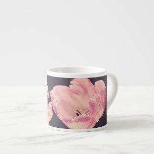 Cute Blooming Tulips -Personalised Espresso Cup