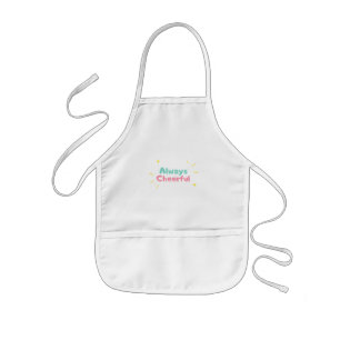 Cute Blue and Pink Kid's Apron