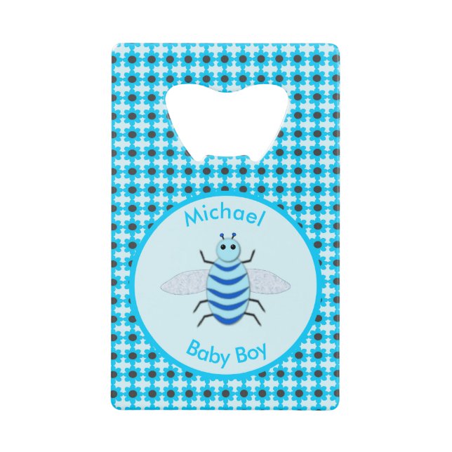 Cute Blue Baby Boy Bee Custom (Front)