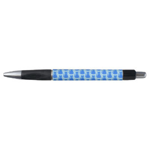 Cute Blue Baby Boy Cat Patterned