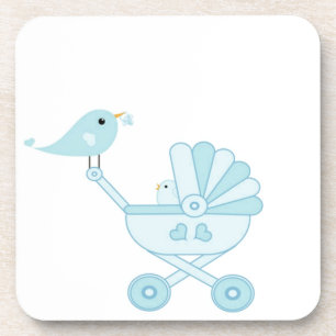 Cute Blue Baby Boy Coaster
