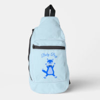 Cute Blue Baby Boy Fox Custom Gender Reveal