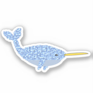 Cute Blue Baby Boy Narwhal