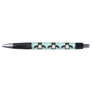 Cute Blue Baby Boy Penguin Pen