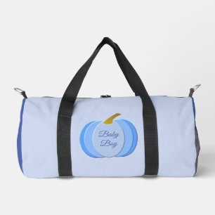 Cute Blue Baby Boy Pumpkin Custom Diaper Bag