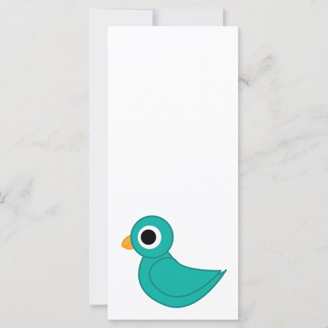 Cute blue bird (Front)