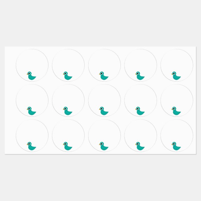 Cute blue bird (Sheet)