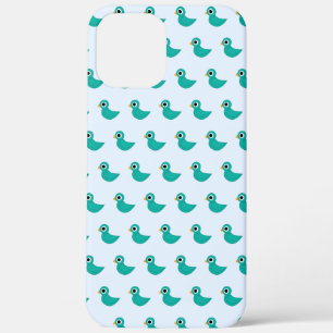Cute blue bird iPhone 12 pro max case