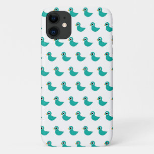 Cute blue bird iPhone 11 case