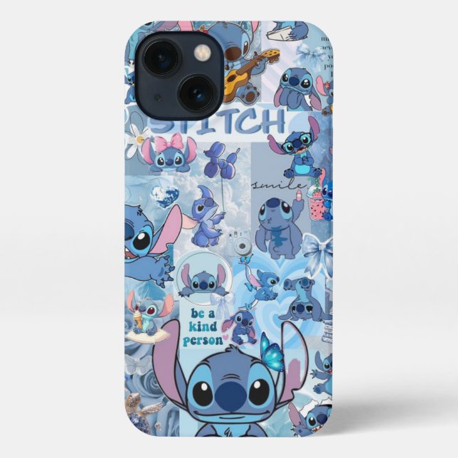 Cute Blue Cartoon Alien Phone Case 💙✨ (Back)