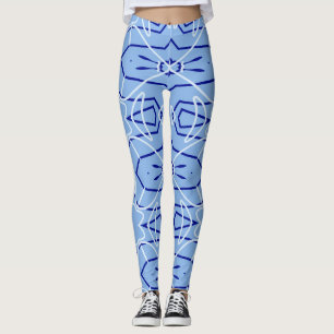 Cute blue colour trendy "Ratti_Creative_Arts"  Leg Leggings