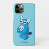 Cute Blue Demon - Fun Whimsigoth Kids Name