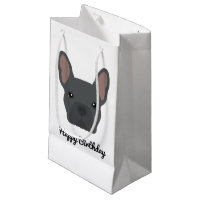 Cute Blue French Bulldog Birthday