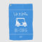 Cute Blue Golf Cart Golfer Golf Course Quote
