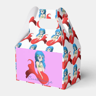Cute Blue-haired Mermaid Thunder_Cove Favour Box