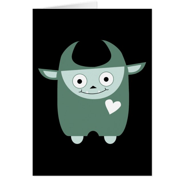 Cute Blue Monster (Front)