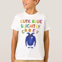 Cute Blue Monster Kids