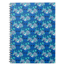 Cute Blue Octopus Clipboard