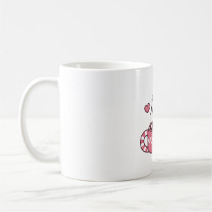 Cute Blue Penguin Loves Hot Cocoa With Marshmallow Coffee Mug