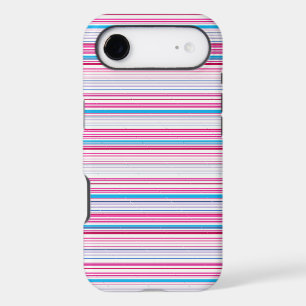 Cute blue pink stripes