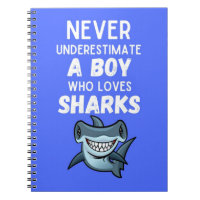 Cute Blue Shark Gifts For Baby Boy For Kids School