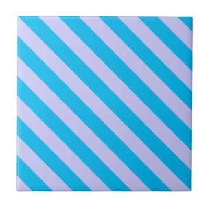 Cute blue stripes patterns tile