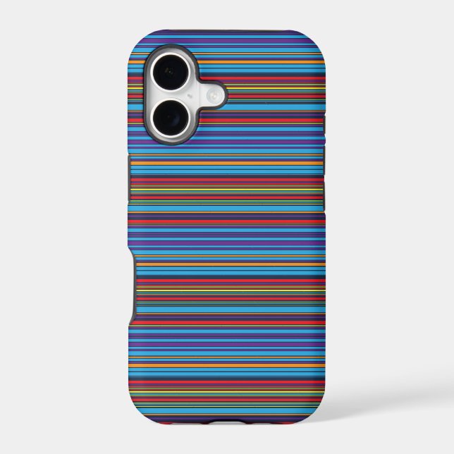 Cute blue violet stripes (Back)