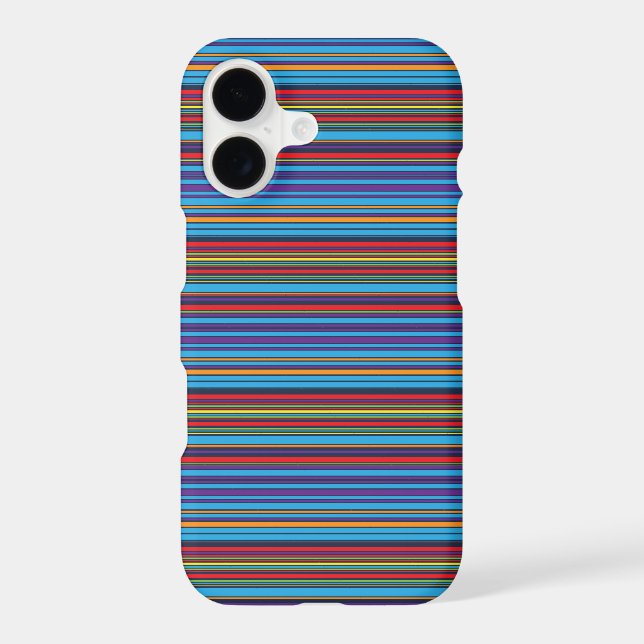Cute blue violet stripes (Back)
