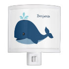 Cute Blue Whale Personalised