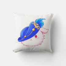 Cute Blue Wizard Bunny Sticker
