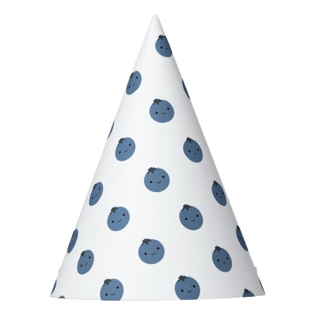 Cute Blueberry Party Hat (Front)