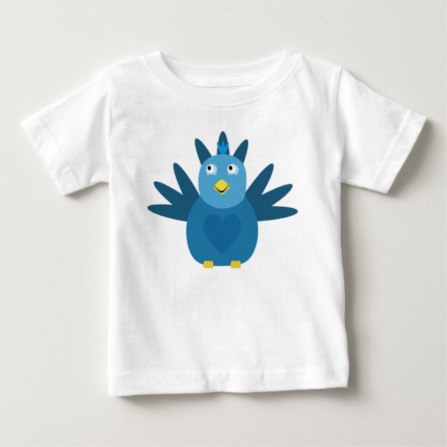 Cute Bluebird Baby Shirt (Front)