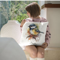 Cute Bluetit on a Branch, custom