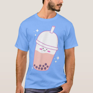 Cute Boba Bubble Tea Lover Kawaii Bubble Milk Tea T-Shirt