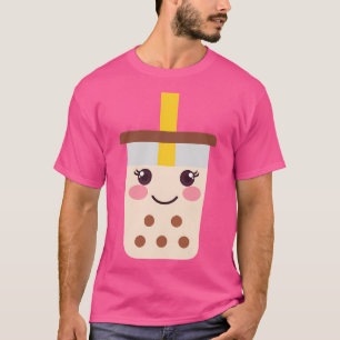 Cute Boba Milk Tea Kawaii Bubble Tea Lover T-Shirt